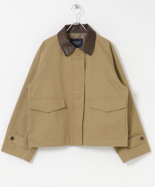 URBAN RESEARCH Sonny Label（アーバンリサーチサニーレーベル）の「異素材衿ショートジャケット（その他アウター・レディース・ホワイト系その他/ベージュ・FREE）」の18枚目の写真