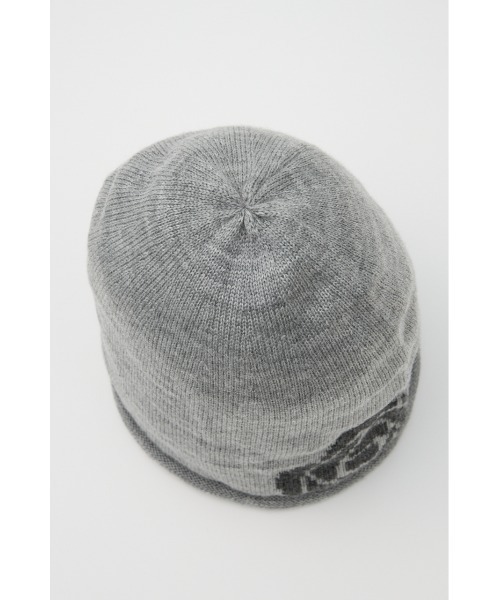 LAGUA GEM(ラグアジェム)の「ROSE JACQUARD ビーニー(ニットキャップ/ビーニー・レディース・ブラック/グレー・FREE)」の9枚目の写真