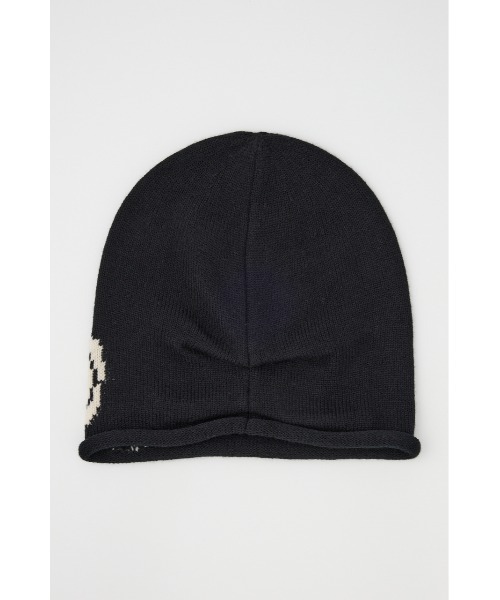 LAGUA GEM(ラグアジェム)の「ROSE JACQUARD ビーニー(ニットキャップ/ビーニー・レディース・ブラック/グレー・FREE)」の14枚目の写真