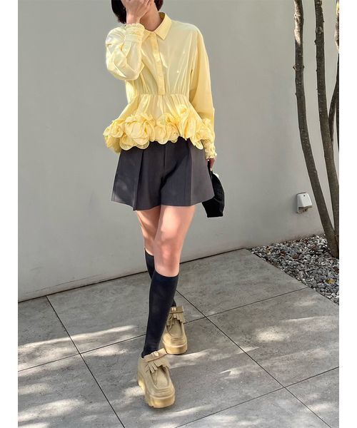 LILY BROWN(リリーブラウン)の「【LILY BROWN×Clarks】Clarks Meare Walla.(その他シューズ・レディース・ブラック/ベージュ・S/M/L)」の17枚目の写真