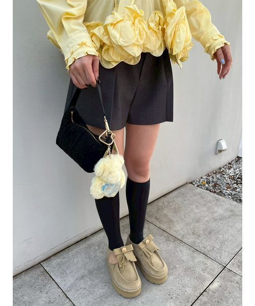 LILY BROWN(リリーブラウン)の「【LILY BROWN×Clarks】Clarks Meare Walla.(その他シューズ・レディース・ブラック/ベージュ・S/M/L)」の18枚目の写真