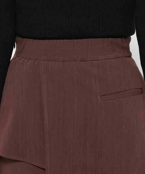 HARE（ハレ）の「KANAGチャイナナロースカート(HARE)（スカート・レディース・ブラック/ボルドー・FREE）」の17枚目の写真