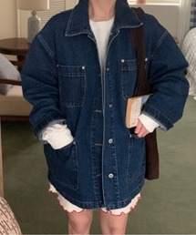 sorule（ソルレ）の「デニムカバーオール（デニムジャケット）」