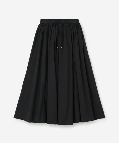 Bshop（ビショップ）の「INDIA INDUSTRY | コットンポプリン ギャザースカート WOMEN（スカート・レディース・オフホワイト/ピンク系その他/ブラック・1）」の19枚目の写真