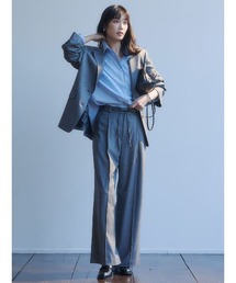 anuans | ウールリボンベルトパンツ(その他パンツ)