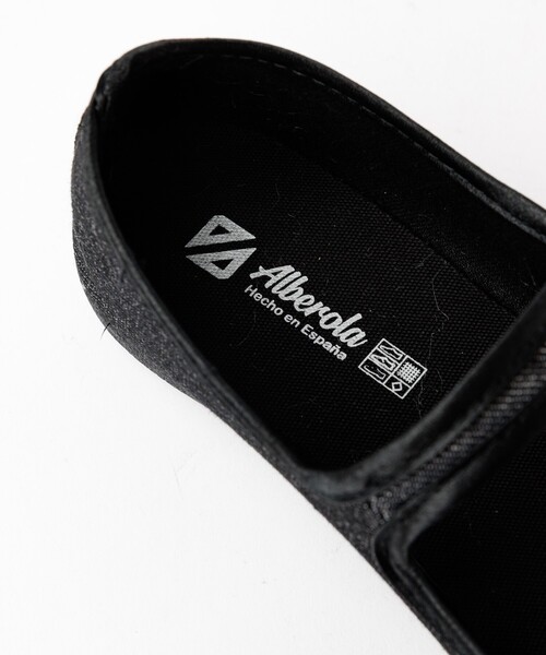 ALBEROLA（アルベローラ）の「【ALBEROLA / アルベローラ】ラメメリージェーン（バレエシューズ・レディース・ブラック・25/24/23/22）」の8枚目の写真