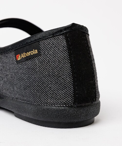 ALBEROLA（アルベローラ）の「【ALBEROLA / アルベローラ】ラメメリージェーン（バレエシューズ・レディース・ブラック・25/24/23/22）」の11枚目の写真