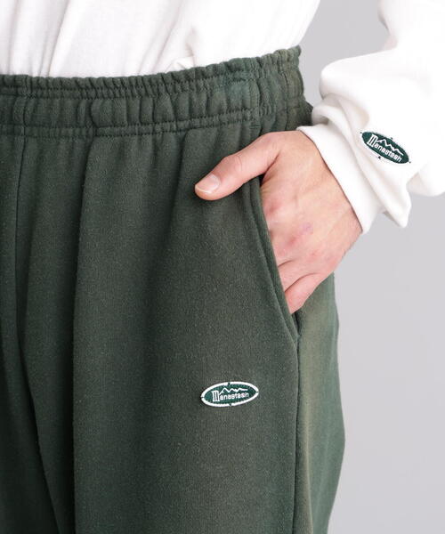 MANASTASH（マナスタッシュ）の「MANASTASH/マナスタッシュ/HEMP CLASSIC SWEAT PT（スウェットパンツ・メンズ・ブラック/ホワイト/ダークグリーン系・L/M/S/XL）」の13枚目の写真