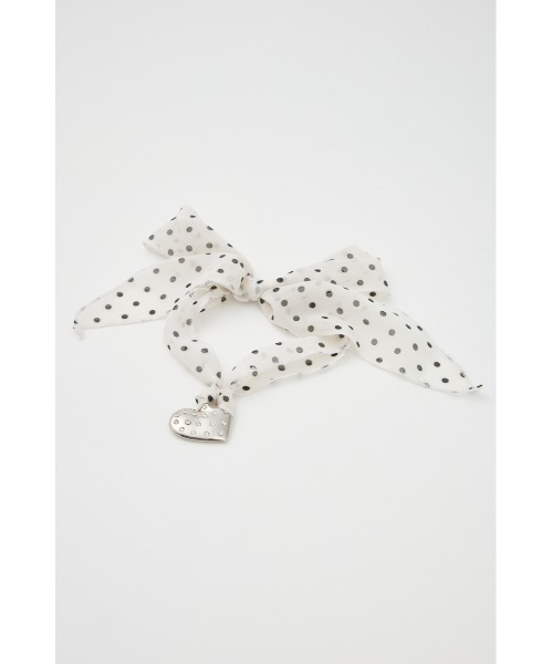 SLY（スライ）の「RHINESTONE HEART CHOKER ラインストーンハートチョーカー 春服（チョーカー・レディース・ゴールド/シルバー・FREE）」の3枚目の写真