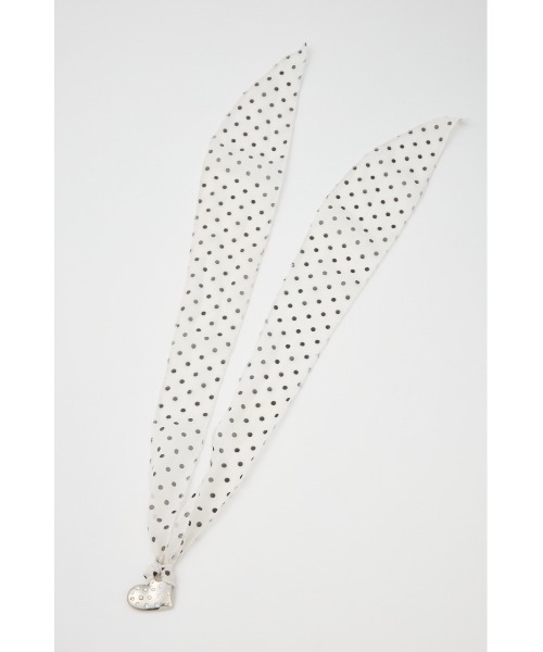 SLY（スライ）の「RHINESTONE HEART CHOKER ラインストーンハートチョーカー 春服（チョーカー・レディース・ゴールド/シルバー・FREE）」の5枚目の写真