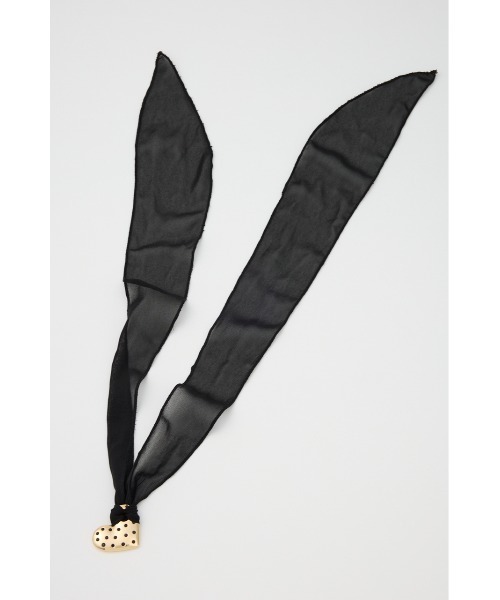 SLY（スライ）の「RHINESTONE HEART CHOKER ラインストーンハートチョーカー 春服（チョーカー・レディース・ゴールド/シルバー・FREE）」の11枚目の写真