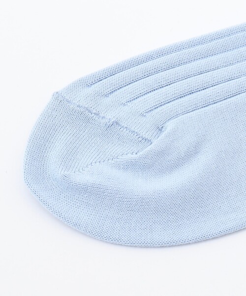 NOLLEY’S（ノーリーズ）の「【nolnol/ノルノル】リブソックス（ソックス/靴下・レディース・ネイビー/ホワイト/アッシュグレー/サックスブルー・FREE）」の11枚目の写真