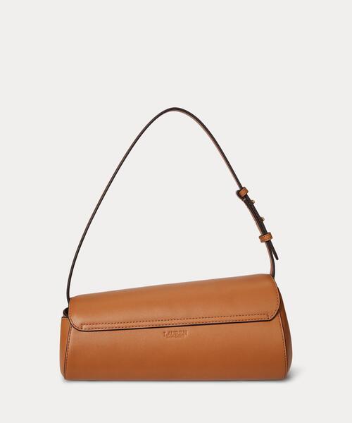 LAUREN RALPH LAUREN(ローレン ラルフ ローレン)の「レザー ミディアム Tasha イーストウエスト バッグ(ハンドバッグ・レディース・ブラウン・ONE)」の8枚目の写真