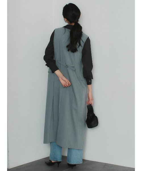 レイヤードジレワンピース（ワンピース）｜anuans（アニュアンス）の