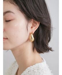 メタルドロップピアス