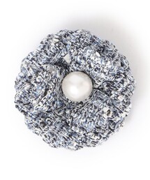 TO BE CHIC（トゥー ビー シック）の「ツイードフラワーコサージュ（ブローチ/コサージュ）」