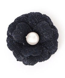 TO BE CHIC（トゥー ビー シック）の「ツイードフラワーコサージュ（ブローチ/コサージュ）」