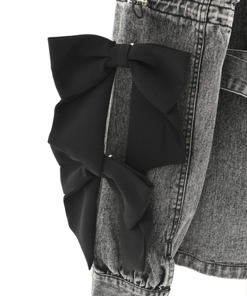 TRAVAS TOKYO(トラバス トウキョウ)の「TRAVAS TOKYO ×しゅがおコラボデニムJK/デニムジャケット(デニムジャケット・レディース・グレー・FREE)」の14枚目の写真