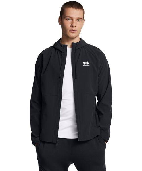 UNDER ARMOUR(アンダーアーマー)の「UAバイブ ウーブン ジャケット(ライフスタイル/メンズ)(その他アウター・メンズ・ブラック・M/XL/L/S/2XL/3XL)」の1枚目の写真