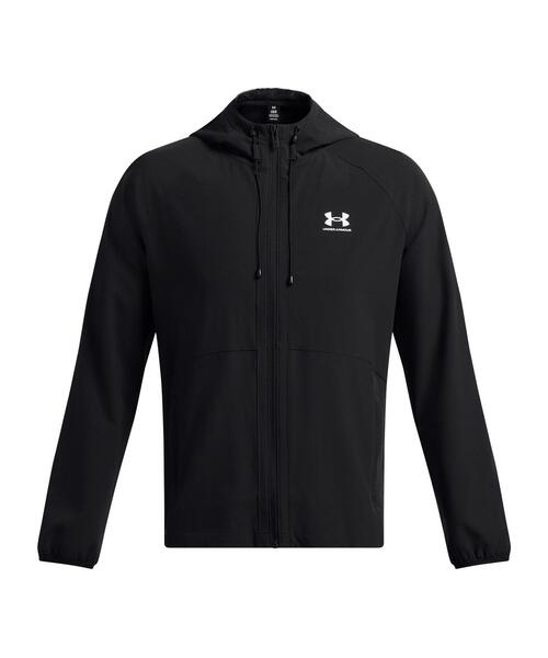 UNDER ARMOUR(アンダーアーマー)の「UAバイブ ウーブン ジャケット(ライフスタイル/メンズ)(その他アウター・メンズ・ブラック・M/XL/L/S/2XL/3XL)」の3枚目の写真