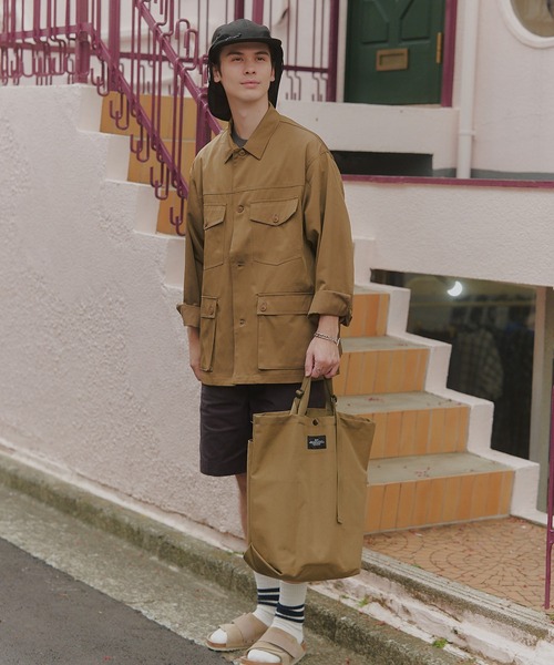 MAISON CLUB(メゾンクラブ)の「【MAISON CLUB】Hunting Jacket / ハンティングジャケット(ミリタリージャケット・メンズ・ベージュ/グレー/ブラック・L/M)」の11枚目の写真