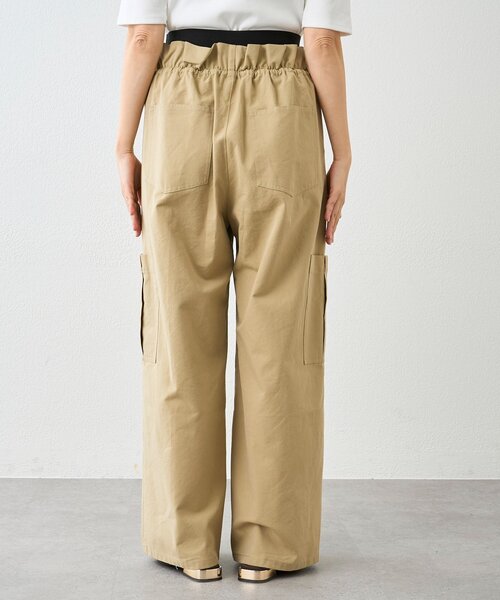 RIVE DROITE（リヴドロワ）の「予約【A・MONN(アモン)】ミリタリーWウエストカーゴパンツ（カーゴパンツ・レディース・ベージュ/カーキ・38/36）」の11枚目の写真