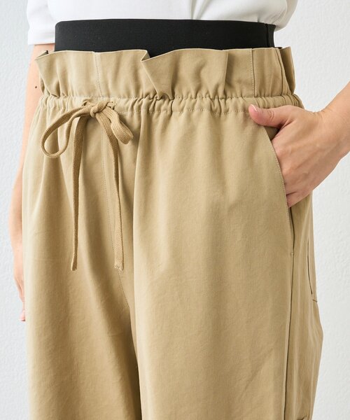 RIVE DROITE（リヴドロワ）の「予約【A・MONN(アモン)】ミリタリーWウエストカーゴパンツ（カーゴパンツ・レディース・ベージュ/カーキ・38/36）」の10枚目の写真