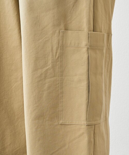 RIVE DROITE（リヴドロワ）の「予約【A・MONN(アモン)】ミリタリーWウエストカーゴパンツ（カーゴパンツ・レディース・ベージュ/カーキ・38/36）」の8枚目の写真