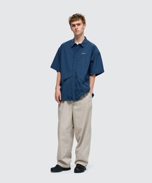 WILD THINGS(���C���h�V���O�X)�̃G���X�e�B�b�N�i�C�����f�i���V���c��ELASTIC NYLON DENALI SHIRT(�V���c/�u���E�X)