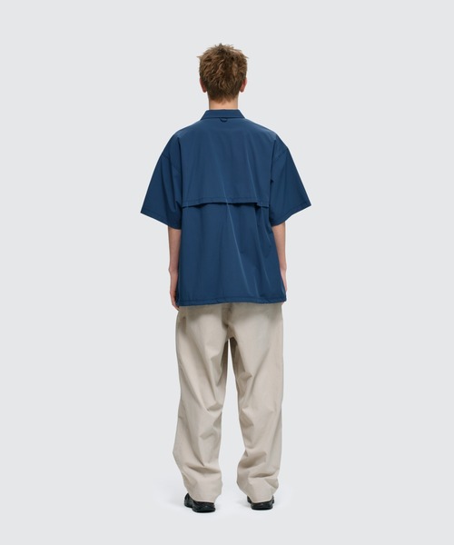 WILD THINGS(ワイルドシングス)の「エラスティックナイロンデナリシャツ│ELASTIC NYLON DENALI SHIRT(シャツ/ブラウス・メンズ・マスタード/ブルー系その他2/ブラック/ベージュ/グレー/グリーン・M/S/XL/L)」の8枚目の写真