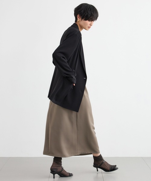 BARNYARDSTORM（バンヤードストーム）の「BARNYARDSTORM / ハーフスリーブストレッチワンピース【接触冷感・吸水速乾】（ワンピース・レディース・ネイビー/カーキ・FREE）」の20枚目の写真