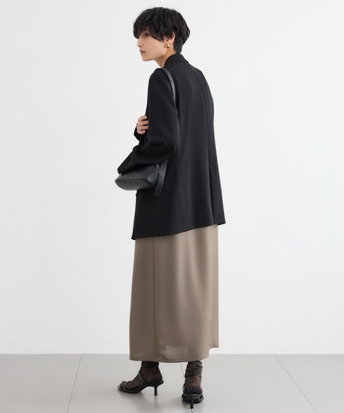 BARNYARDSTORM（バンヤードストーム）の「BARNYARDSTORM / ハーフスリーブストレッチワンピース【接触冷感・吸水速乾】（ワンピース・レディース・ネイビー/カーキ・FREE）」の21枚目の写真