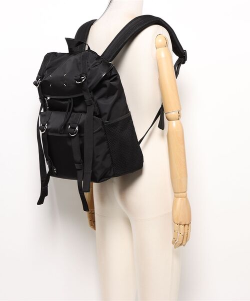 Maison Margiela（メゾンマルジェラ）の「Maison Margiela　HIGH TECH MEDIUM BACKPACK（バックパック/リュック・メンズ・ブラック・FREE）」の5枚目の写真