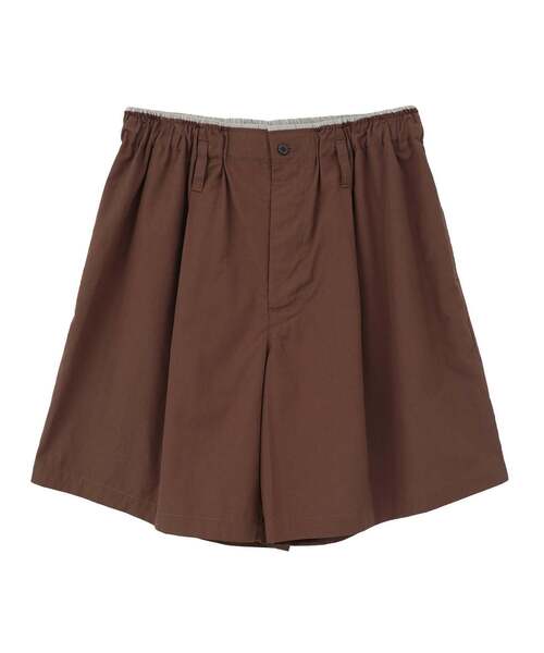 CURRENTAGE(カレンテージ)の「Typewriter Short Pants(MEN'S)(その他パンツ・メンズ・ブルー/グリーン/ブラウン・3/4)」の9枚目の写真