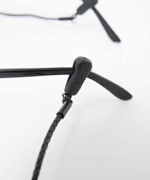 CHUMS（チャムス）の「【CHUMS/チャムス】メガネストラップ/ Braided-Leather RETAINER/ CH61-0231/ ブレイデッドレザー リテーナー ストラップ /メガネ サングラス グラスコード /めがねストラップ（サングラス・メンズ・ブラック/その他・フリー）」の7枚目の写真