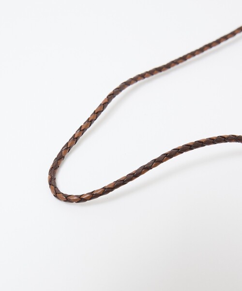 CHUMS（チャムス）の「【CHUMS/チャムス】メガネストラップ/ Braided-Leather RETAINER/ CH61-0231/ ブレイデッドレザー リテーナー ストラップ /メガネ サングラス グラスコード /めがねストラップ（サングラス・メンズ・ブラック/その他・フリー）」の13枚目の写真