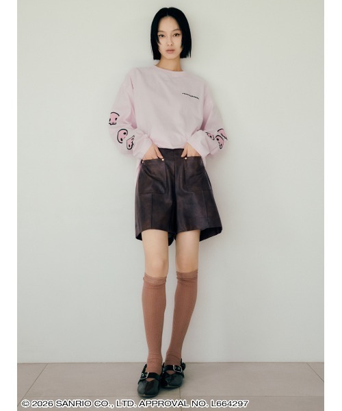 sanrio house(サンリオハウス)の「バックスタイルプリントクルーネックロンT(Tシャツ/カットソー・レディース・B/C/D/E/F/A・F)」の5枚目の写真