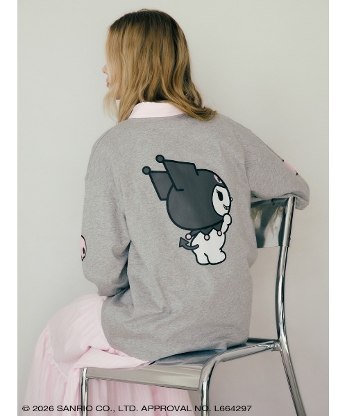 sanrio house(サンリオハウス)の「バックスタイルプリントクルーネックロンT(Tシャツ/カットソー・レディース・B/C/D/E/F/A・F)」の6枚目の写真