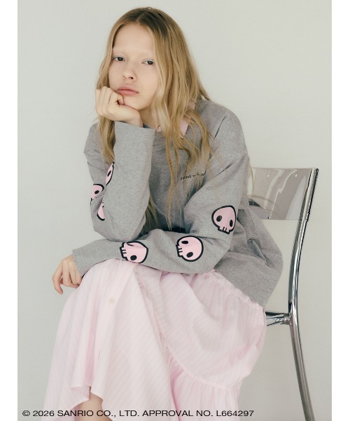 sanrio house(サンリオハウス)の「バックスタイルプリントクルーネックロンT(Tシャツ/カットソー・レディース・B/C/D/E/F/A・F)」の17枚目の写真
