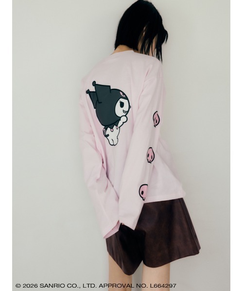 sanrio house(サンリオハウス)の「バックスタイルプリントクルーネックロンT(Tシャツ/カットソー・レディース・B/C/D/E/F/A・F)」の18枚目の写真