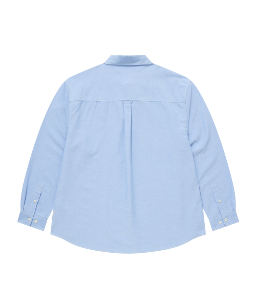COVERNAT(カバーナット)の「クールマックス Cロゴオックスフォードシャツブルー(シャツ/ブラウス・メンズ・その他・SMALL/MEDIUM/LARGE/X-LARGE/XX-LARGE/X-SMALL)」の3枚目の写真