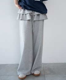 WEGO | WEGO/【26年春夏新作】レイヤードデザインスウェットパンツ(スウェットパンツ)