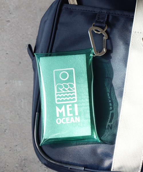 MEI OCEAN(メイオーシャン)の「MEIOCEAN ナイロンスクールバッグ(ボストンバッグ・メンズ・ネイビー/ピンク/ブルー/ブラック・FREE)」の15枚目の写真