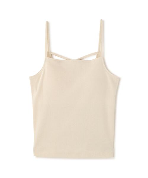 FREE'S MART(フリーズマート)の「◆バッククロスカップ付きキャミソール(キャミソール・レディース・ホワイト/グレー系その他/ブラック・FREE)」の17枚目の写真