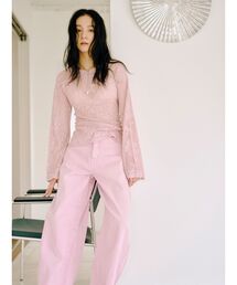 Ungrid（アングリッド）の「カーブルーズカラーデニム（デニムパンツ）」