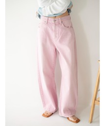 Ungrid（アングリッド）の「カーブルーズカラーデニム（デニムパンツ）」