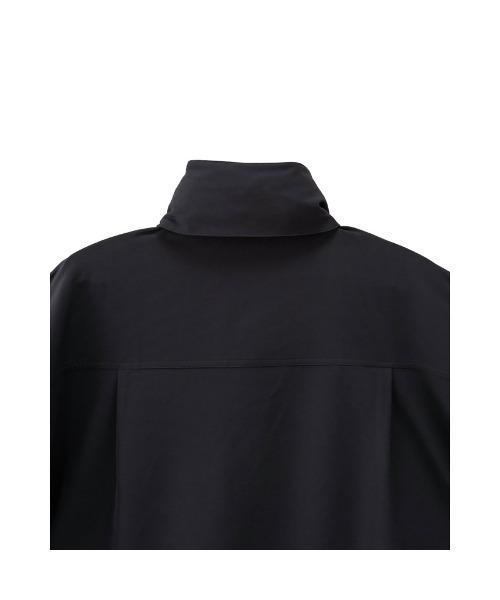 MIZUNO(ミズノ )の「MIZUNO LOOSE-FIT STRETCH JACKET(ミズノ ルーズフィットストレッチジャケット)(ナイロンジャケット・メンズ・オリーブ系/ブラウン/ブラック・X-LARGE/LARGE/MEDIUM)」の15枚目の写真