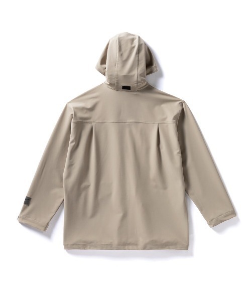 MIZUNO(ミズノ )の「MIZUNO LOOSE-FIT STRETCH JACKET(ミズノ ルーズフィットストレッチジャケット)(ナイロンジャケット・メンズ・オリーブ系/ブラウン/ブラック・X-LARGE/LARGE/MEDIUM)」の6枚目の写真