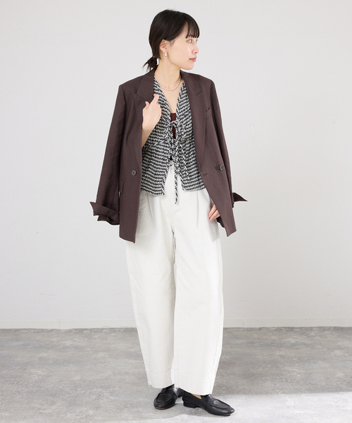 IENA(イエナ)の「PALIT/パリット JULIA BLOUSE ブラウス 61OT23(シャツ/ブラウス・レディース・ブラック系その他・FREE)」の10枚目の写真