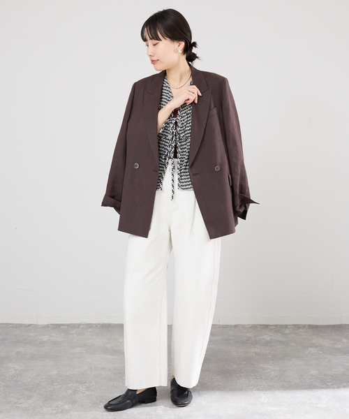 IENA(イエナ)の「PALIT/パリット JULIA BLOUSE ブラウス 61OT23(シャツ/ブラウス・レディース・ブラック系その他・FREE)」の22枚目の写真